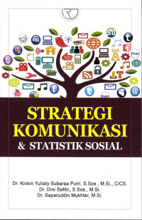 Image of Strategi komunikasi & statistik sosial